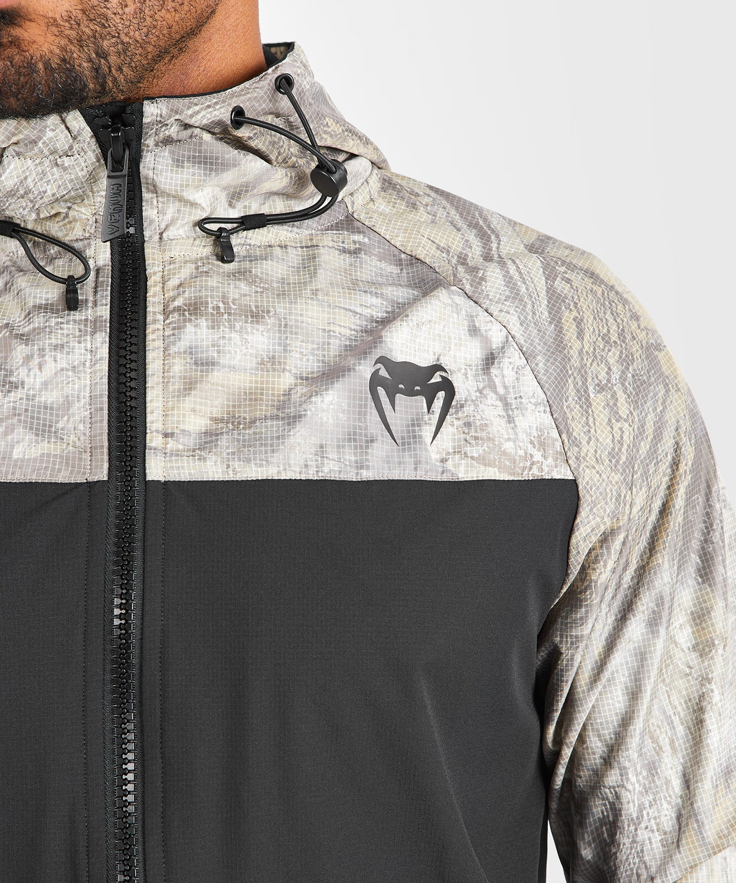 Veste à capuche Venum Laser XT Realtree - Noir/Camouflage Désert