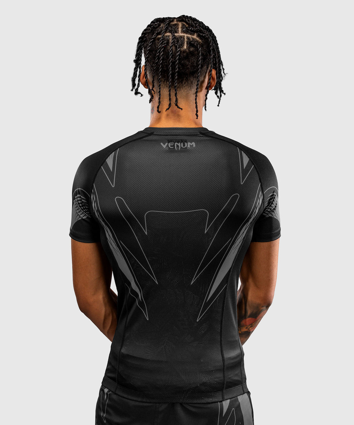 Venum Amazonia Reborn Maglia a compressione a maniche corte - Nero/Grigio