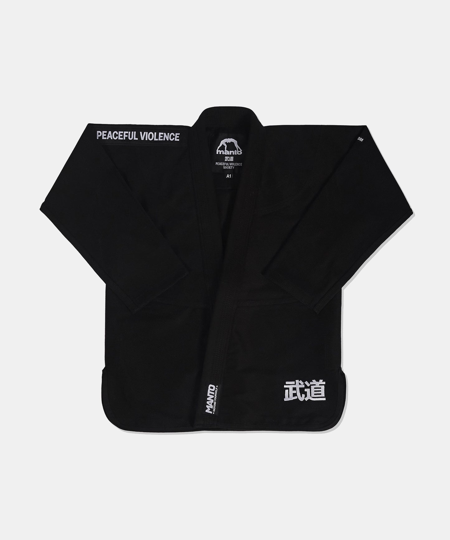 Kimono de JJB Manto Society - Noir