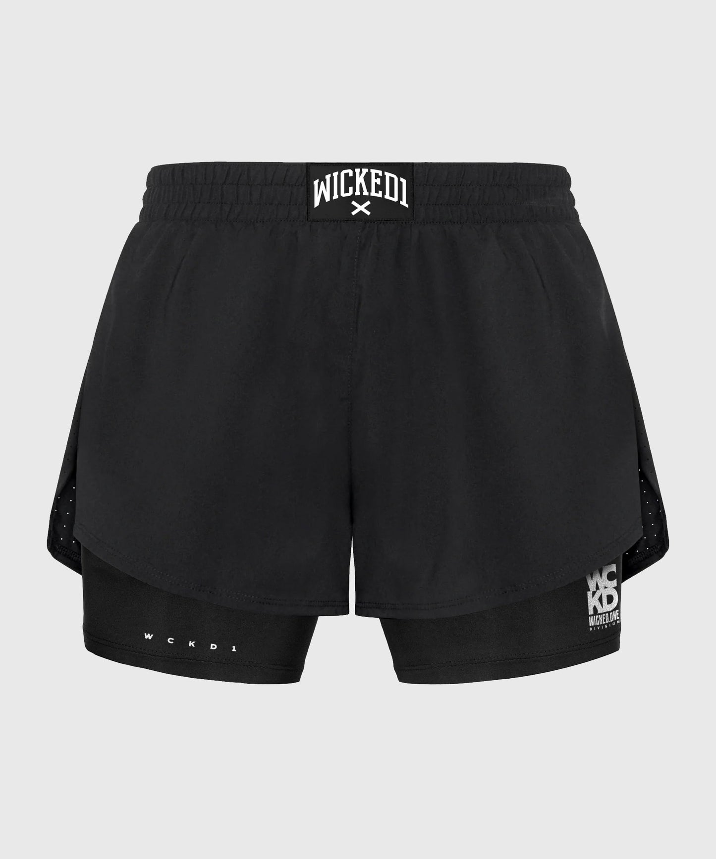 Wicked One Usual Fightshorts - Nero