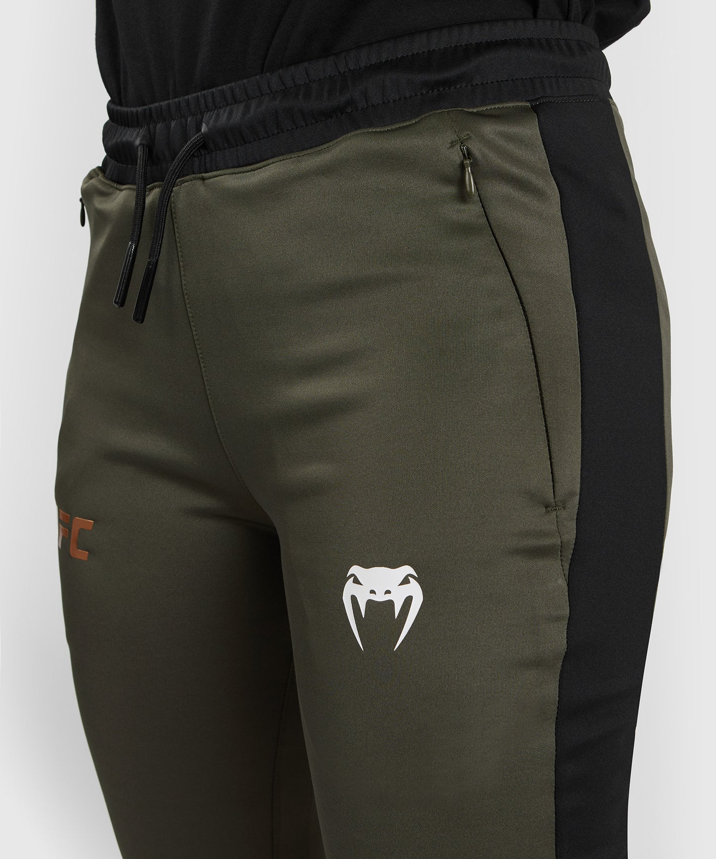 Pantalon de jogging de performance pour Femmes UFC Adrenaline by Venum Fight Week - Kaki/Bronze