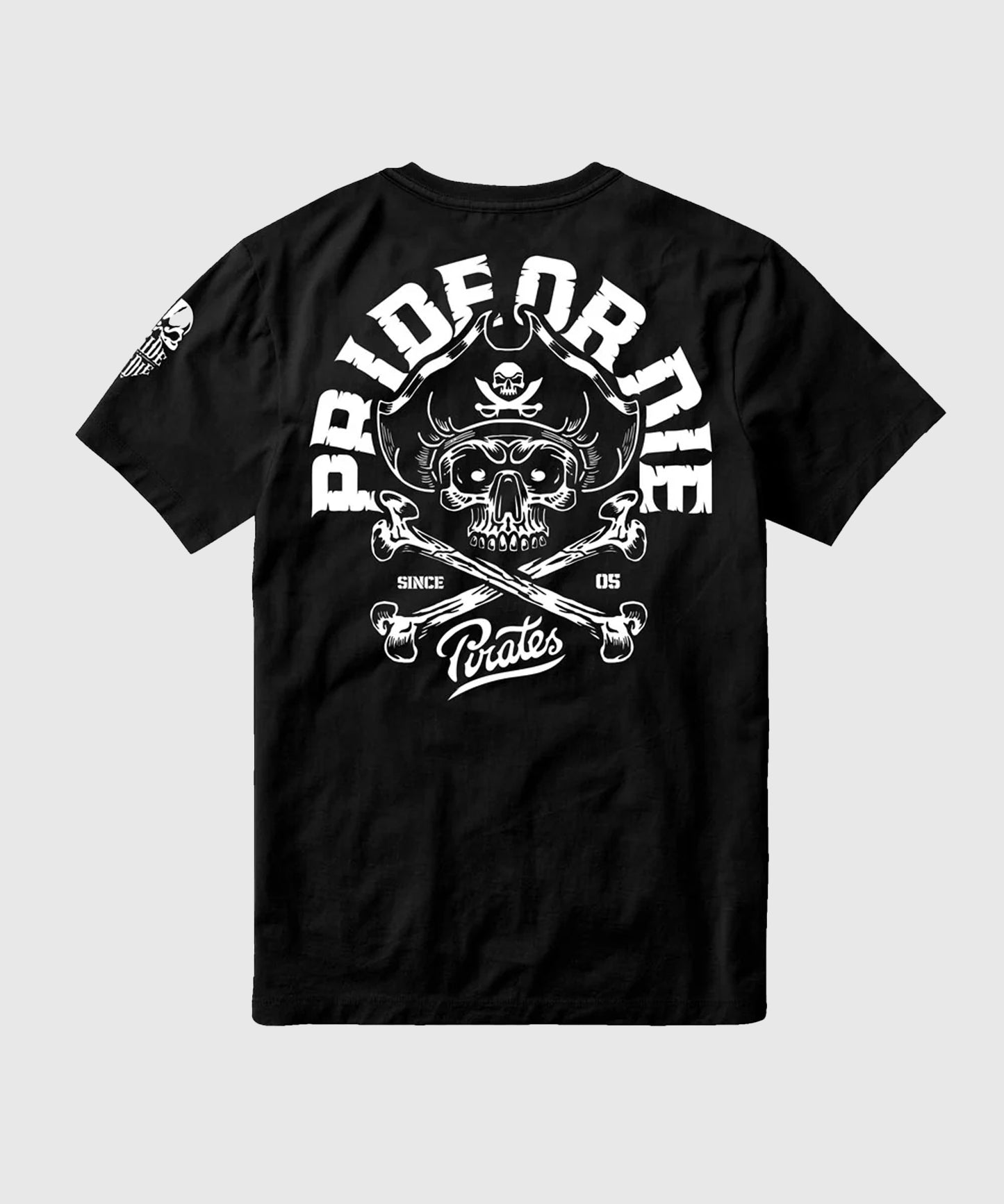 Pride Or Die Pirate V.2 Trainings-T-Shirt - Schwarz