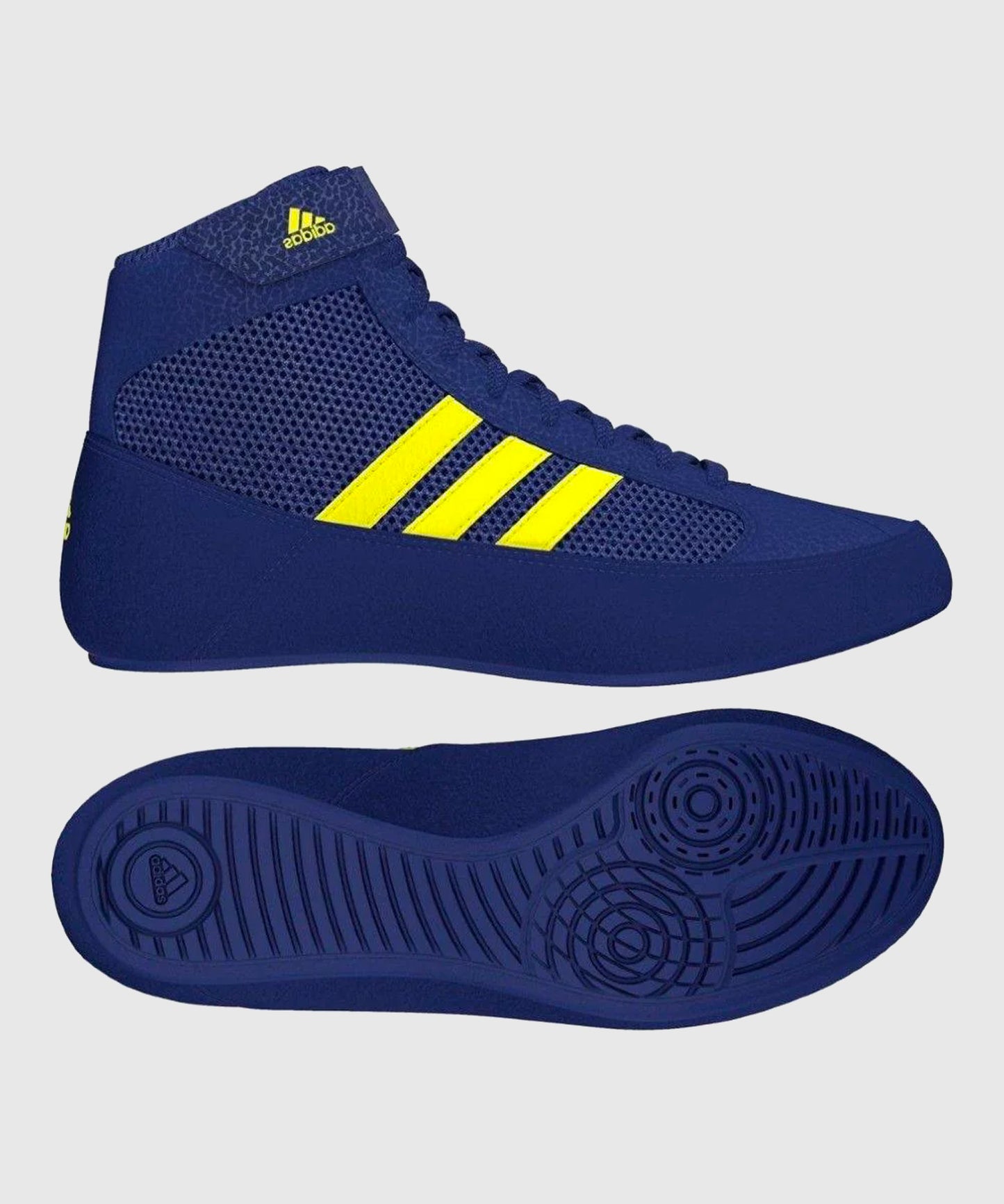 Chaussures De Lutte Adidas Havoc - Bleu/Jaune