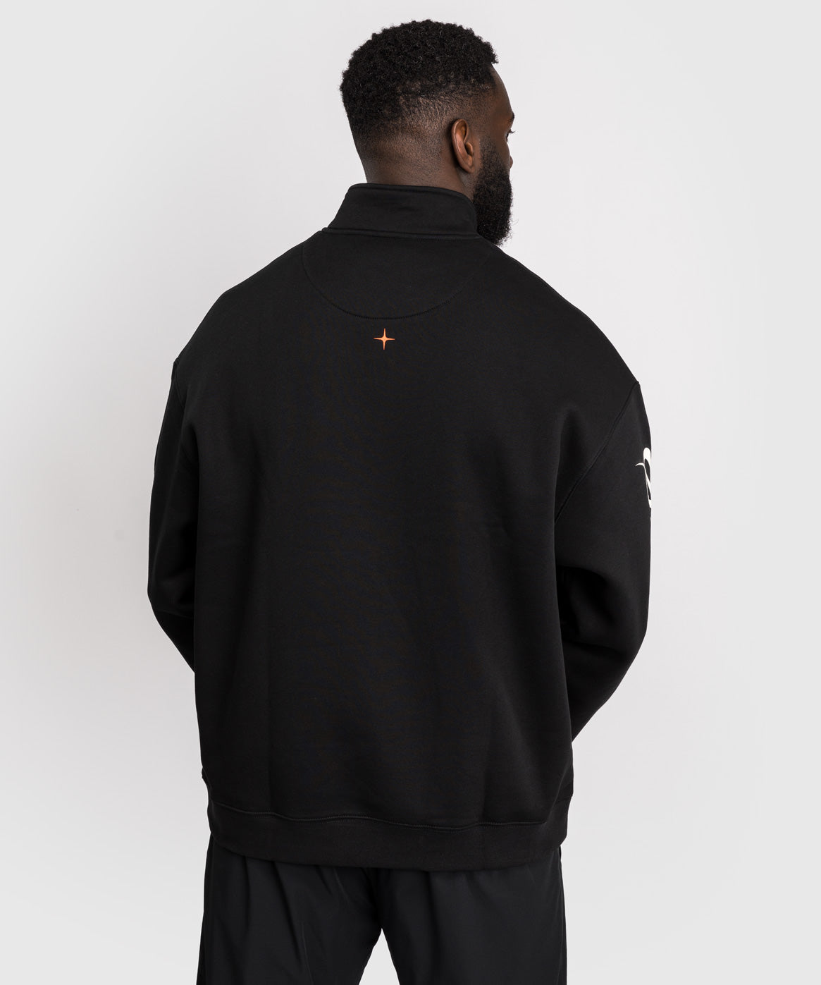 Sweat col Zippé Venum Eclipse – Noir/Ivoire