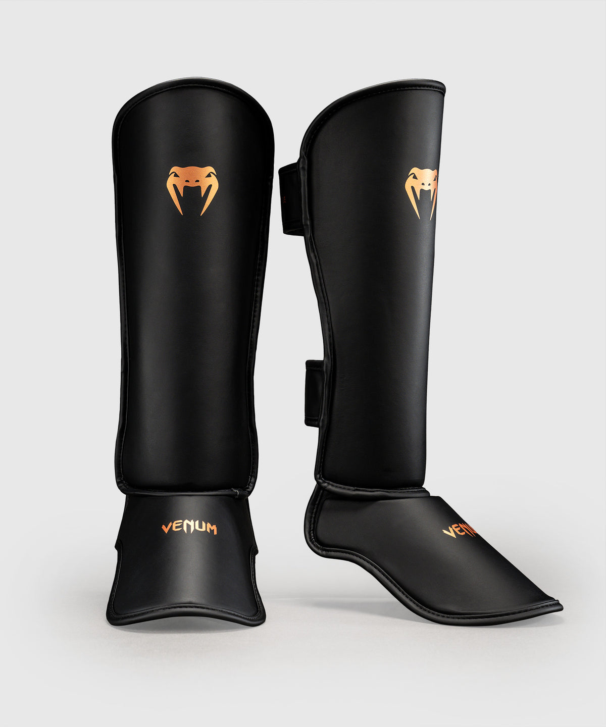 Venum Contender 1.5 Shin Guards - Black/Copper