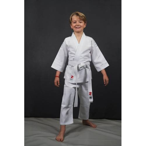 Kimono de Judo Entrainement Fight Art Budo - Enfant - Blanc