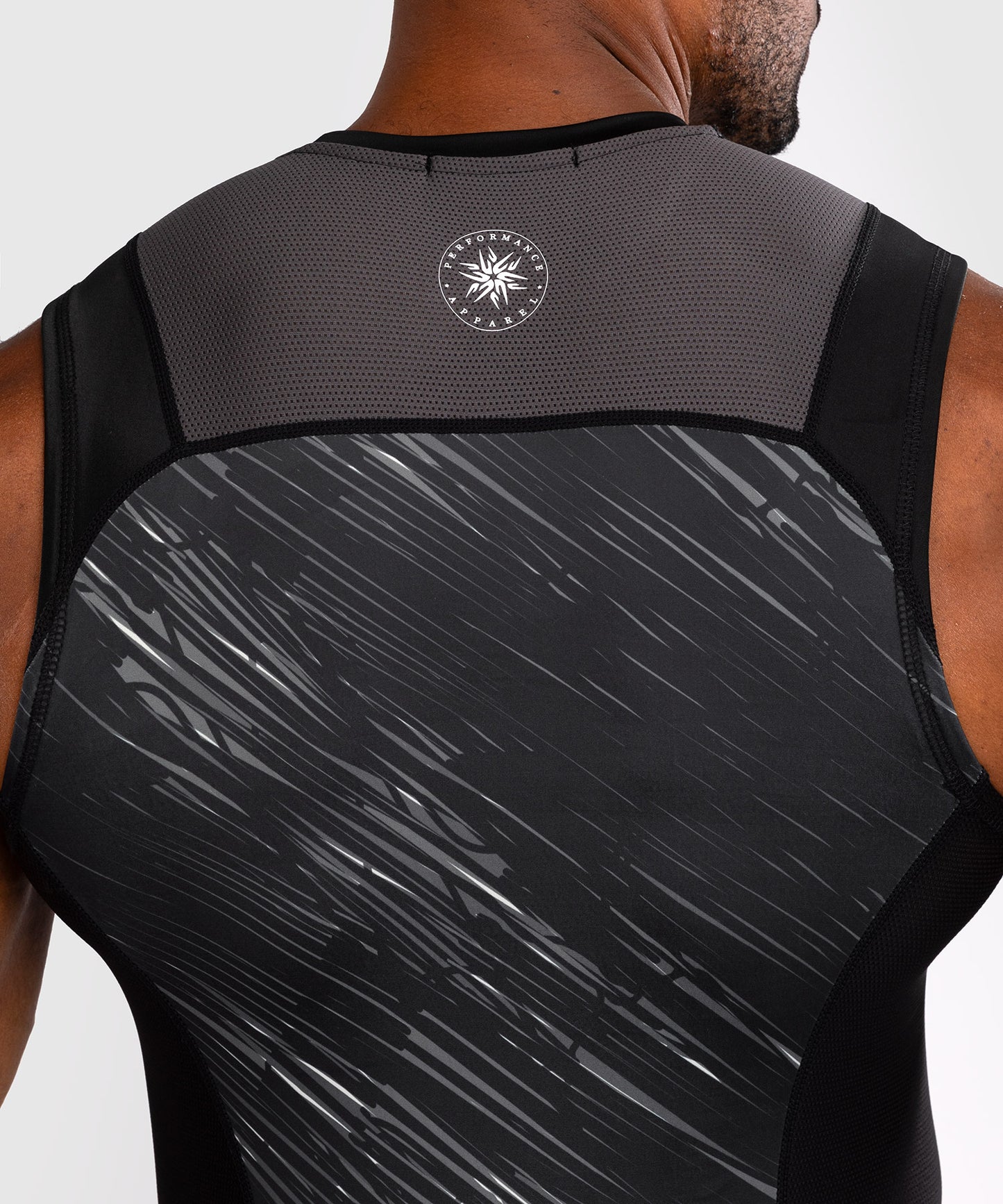 Rashguard Sans Manches Venum Rapid - Noir/Gris Orage