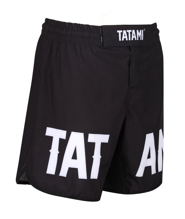Short De Grappling Tatami Fightwear Raven - Noir