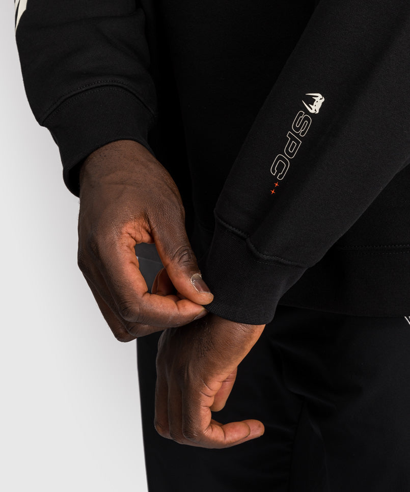 Sweat col Zippé Venum Eclipse – Noir/Ivoire