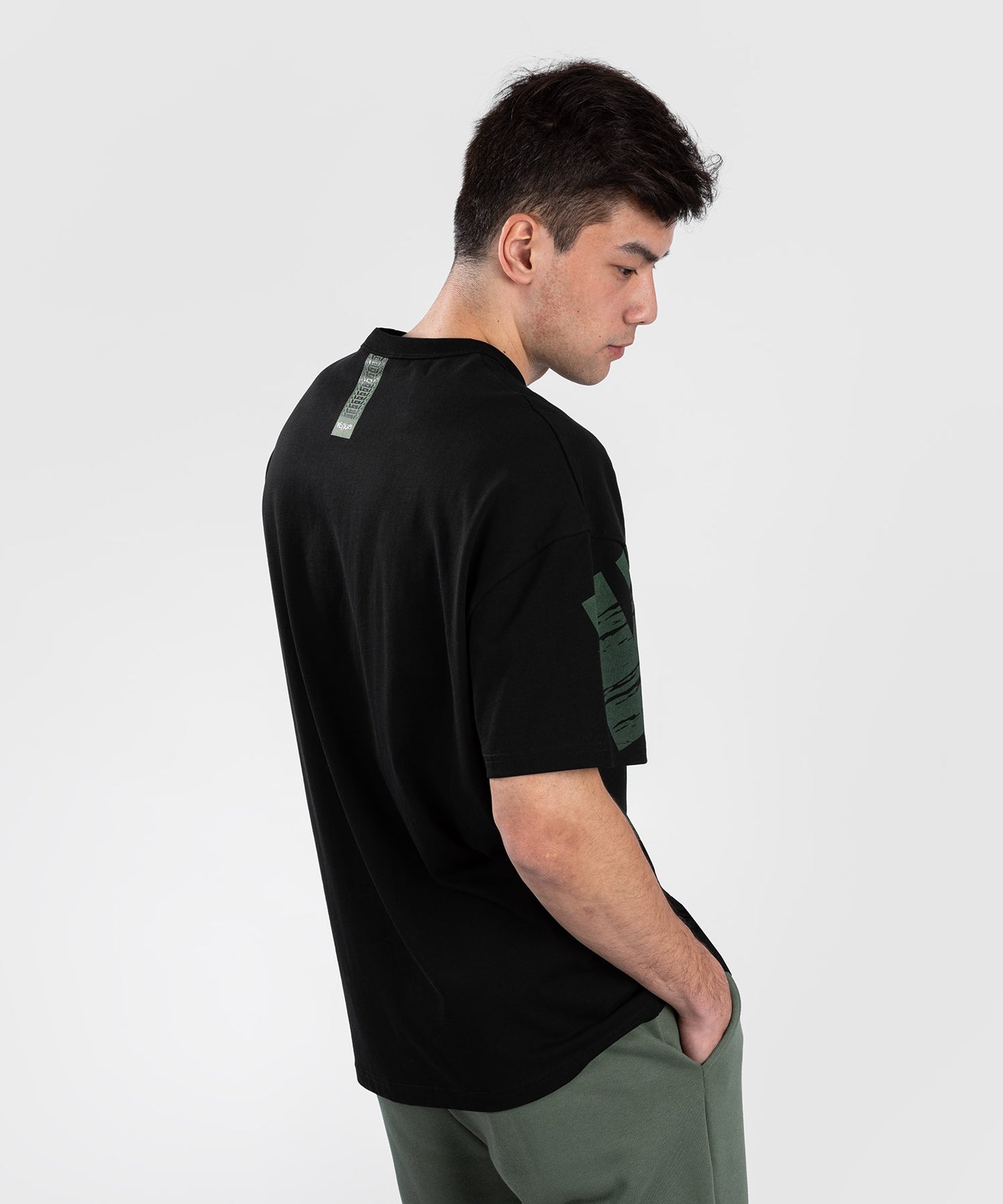 Venum Connect XL T-shirt - Black/Green