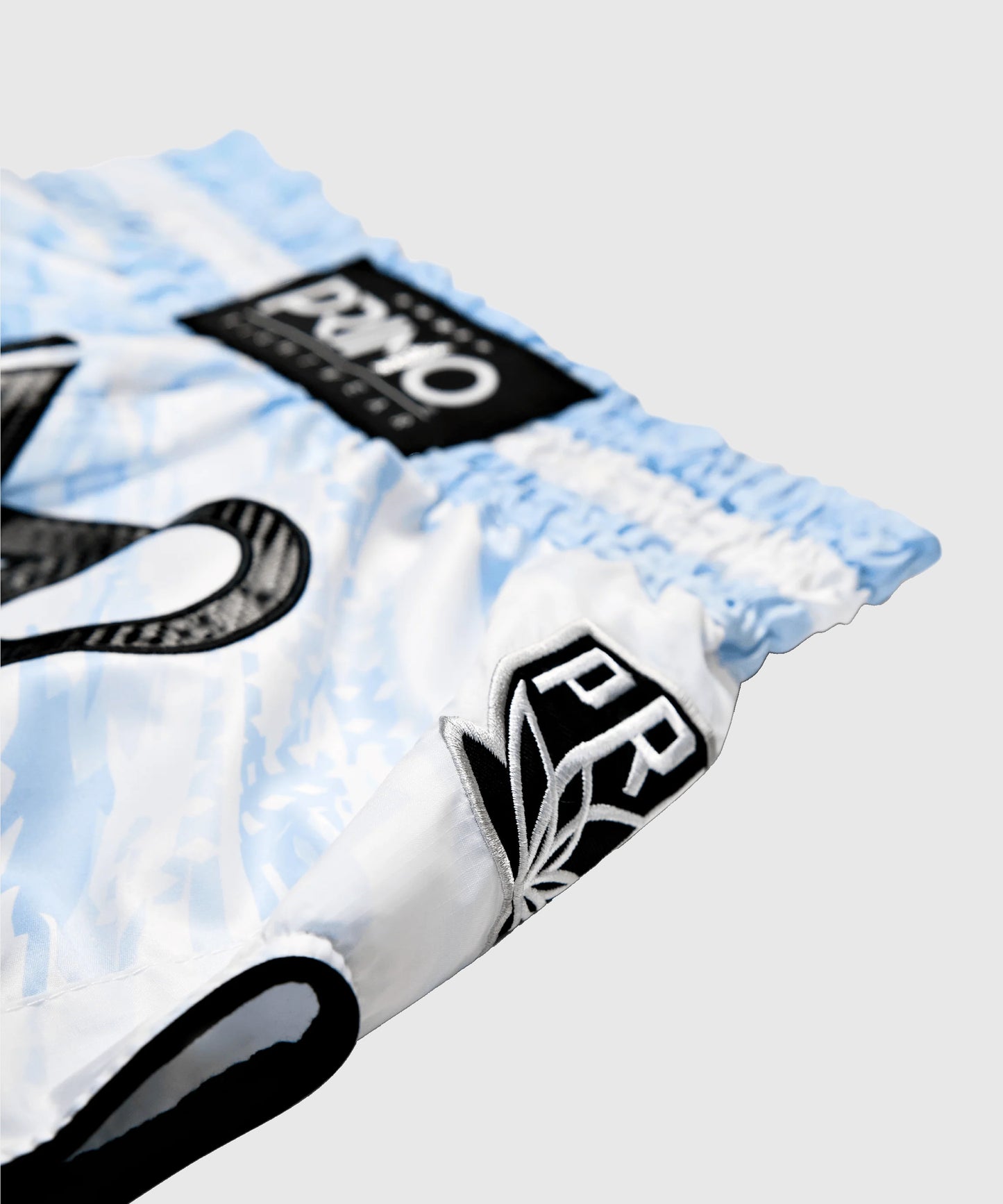 Primo Arctic Ghost Pantaloncini da Muay Thai - Bianco