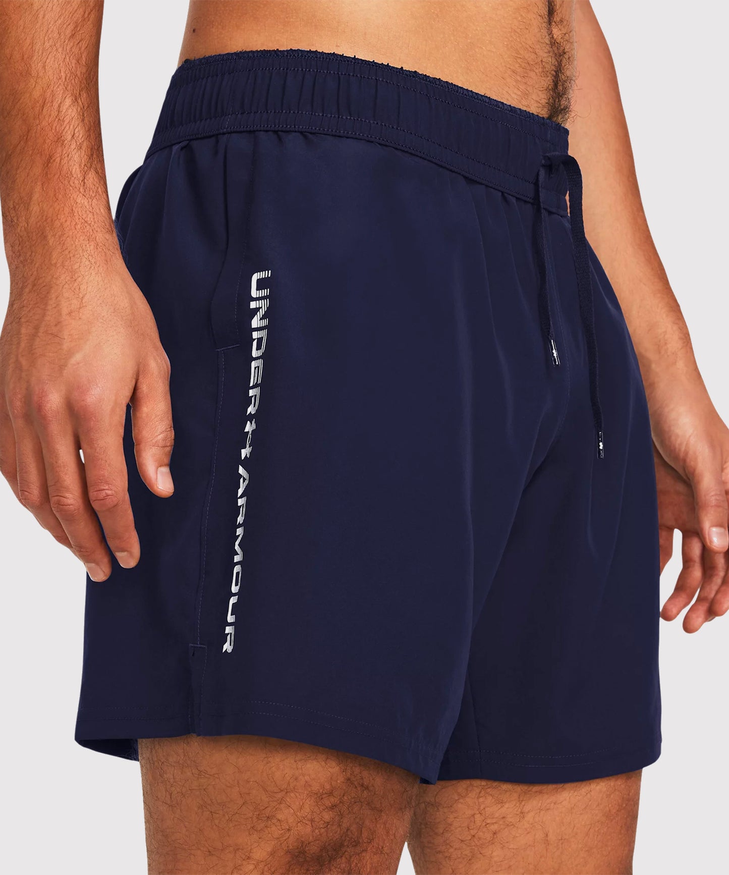 Short Under Armour Ua Woven Wordmark - Bleu Marine
