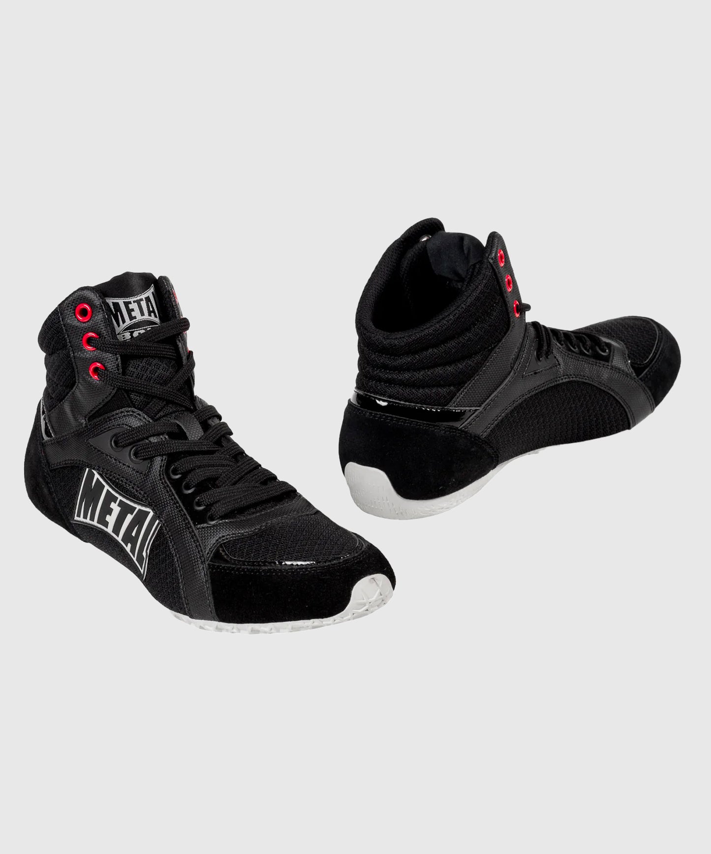 Chaussures multiboxe basses Viper III Metal Boxe - Noir