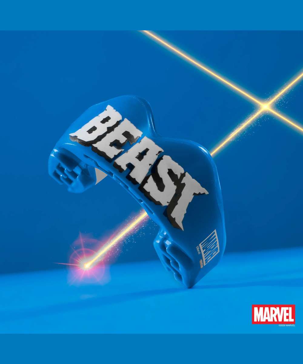 Safejawz Marvel X-Men Beast Mouthguard - Blue
