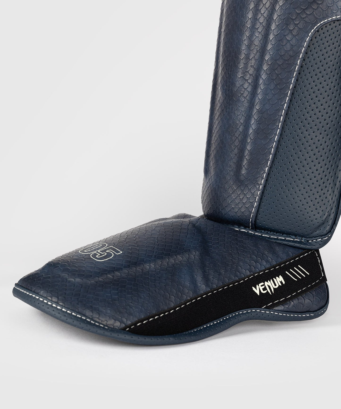 Venum Impact Evo Scales Shin Guards - Midnight Blue