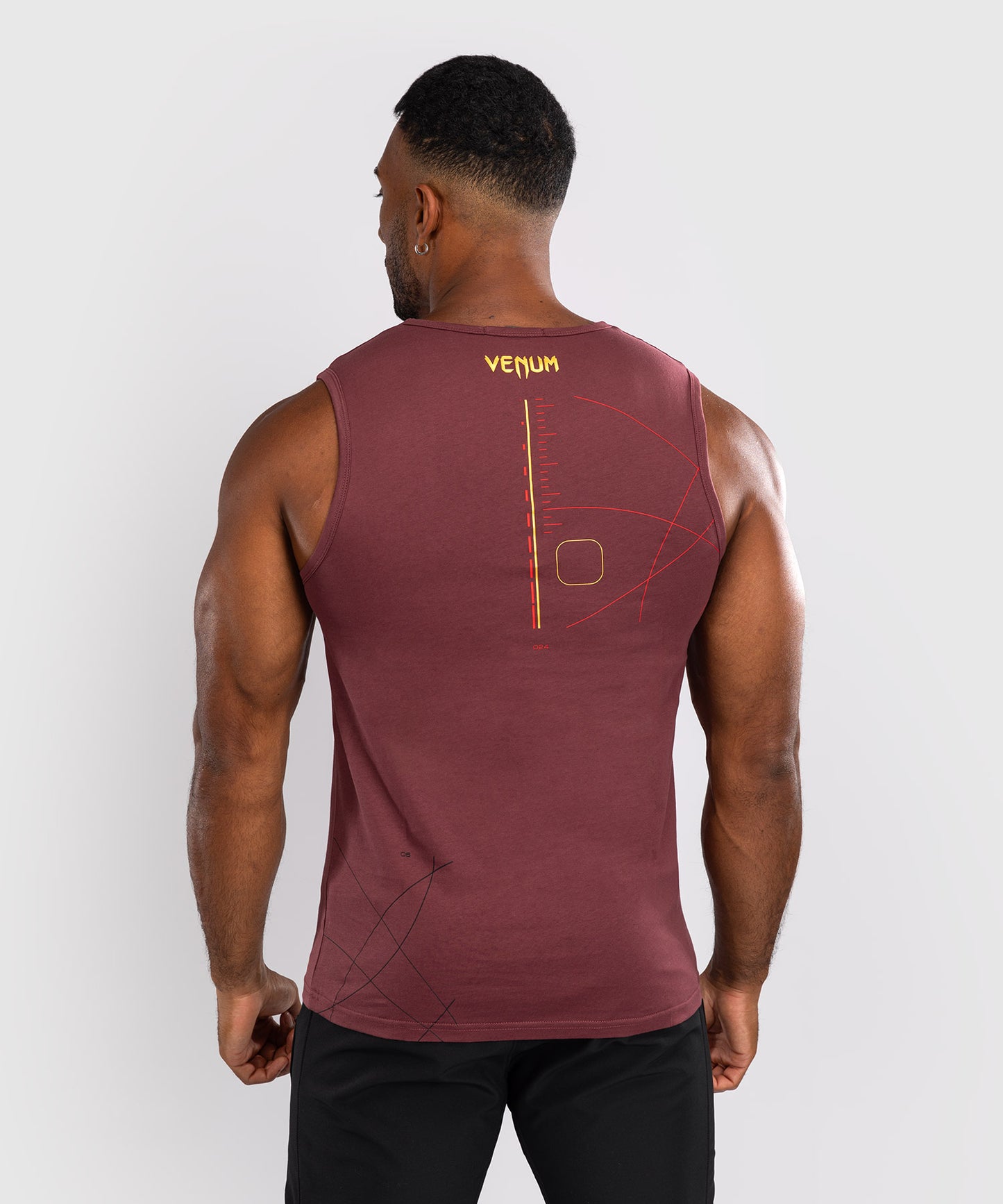 Venum Tactical XT tank top - Black/Burgundy/Gold