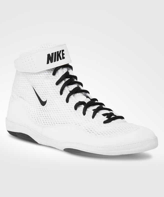 Nike Inflict 3 Wrestling Shoes - White/Black