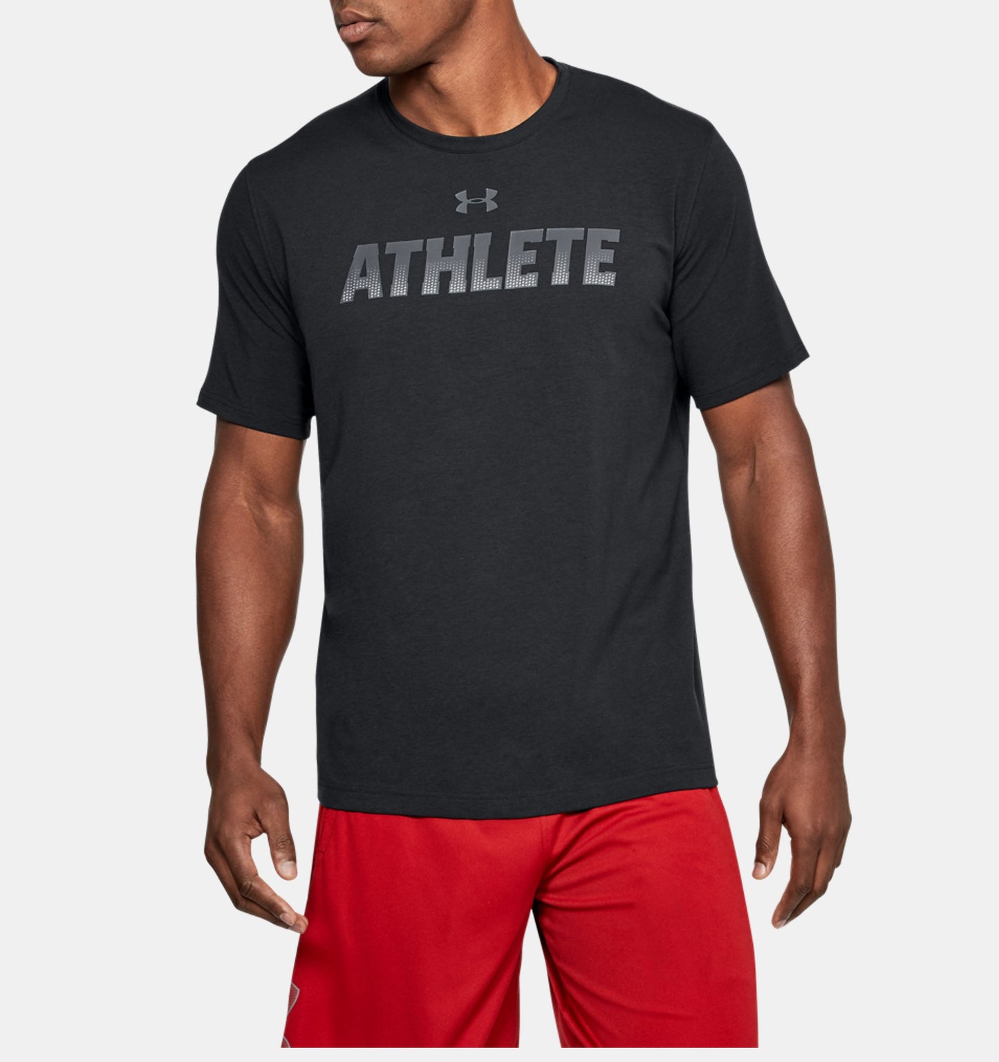 T-shirt Under Armour Spring Athlete - Noir