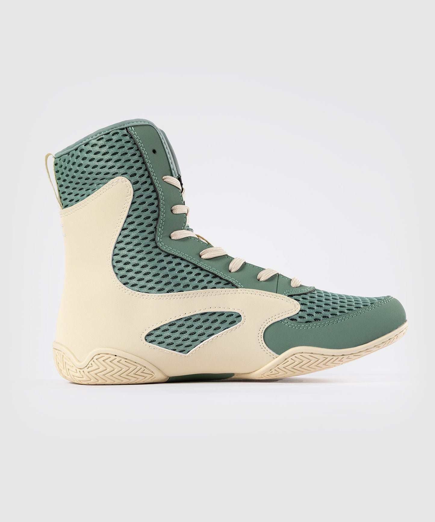 Chaussures de Boxe Venum Contender - Vert Aqua/Ivoire