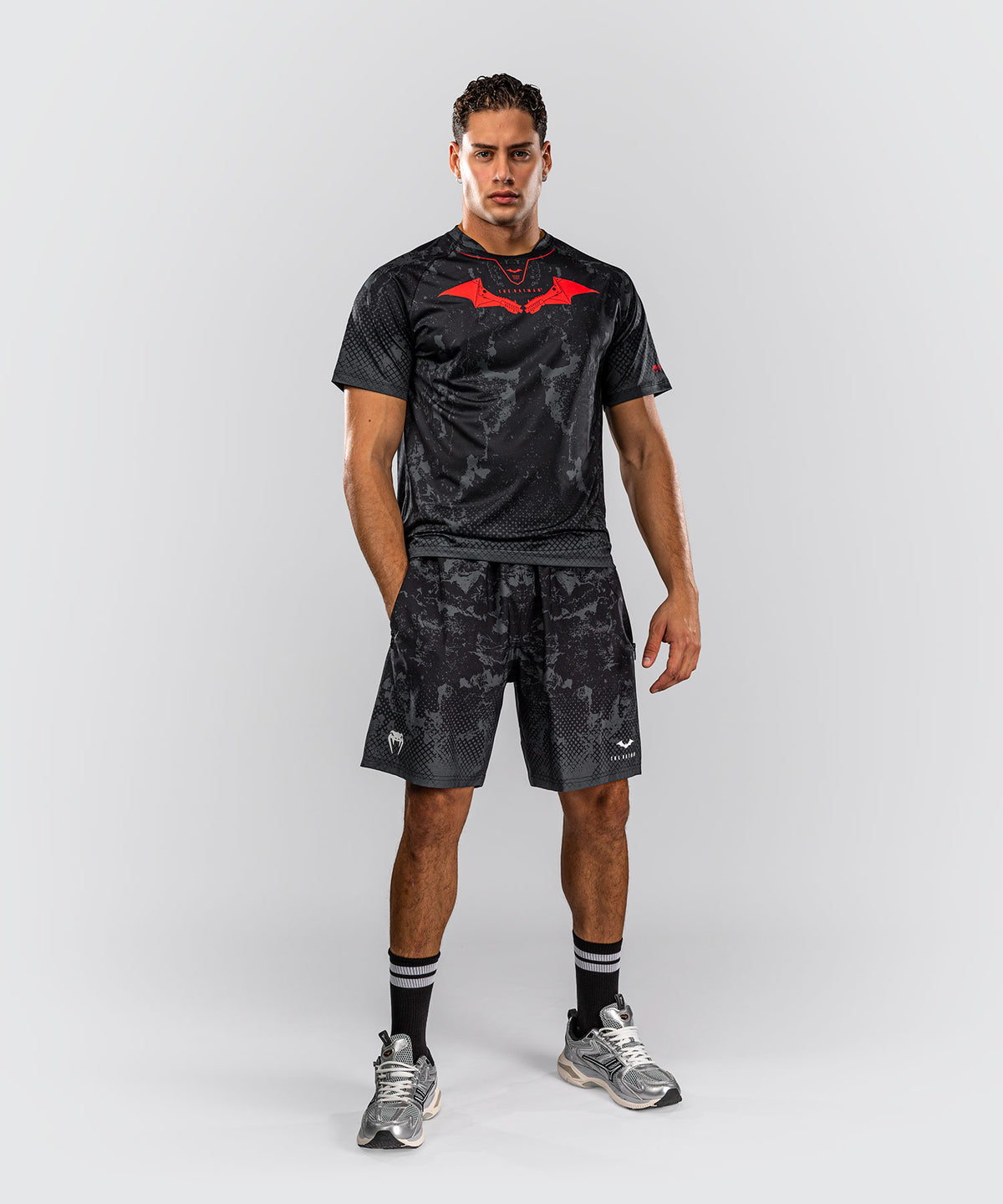 T-shirt Dry-Tech Venum x Batman - Noir/Gris/Rouge