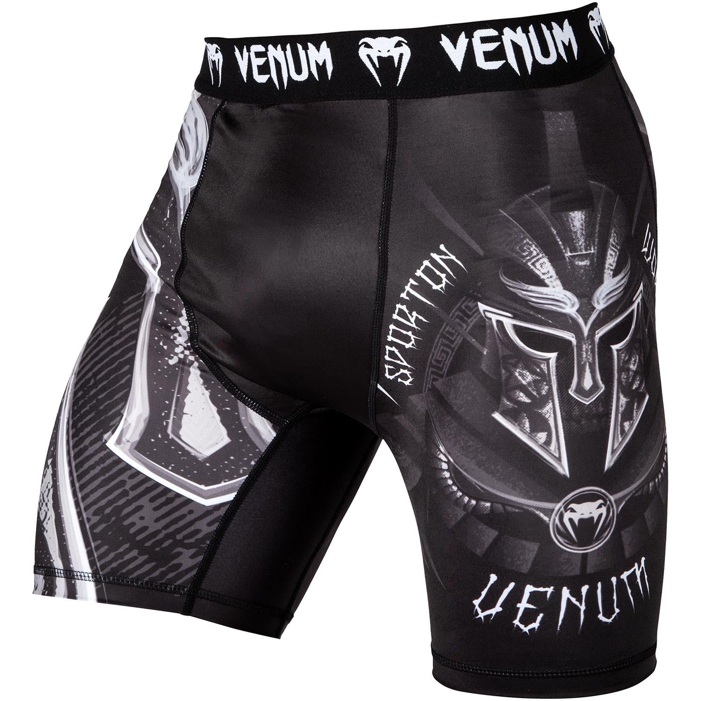 Venum Gladiator 3.0 Kompressionsshorts - Schwarz/Weiß