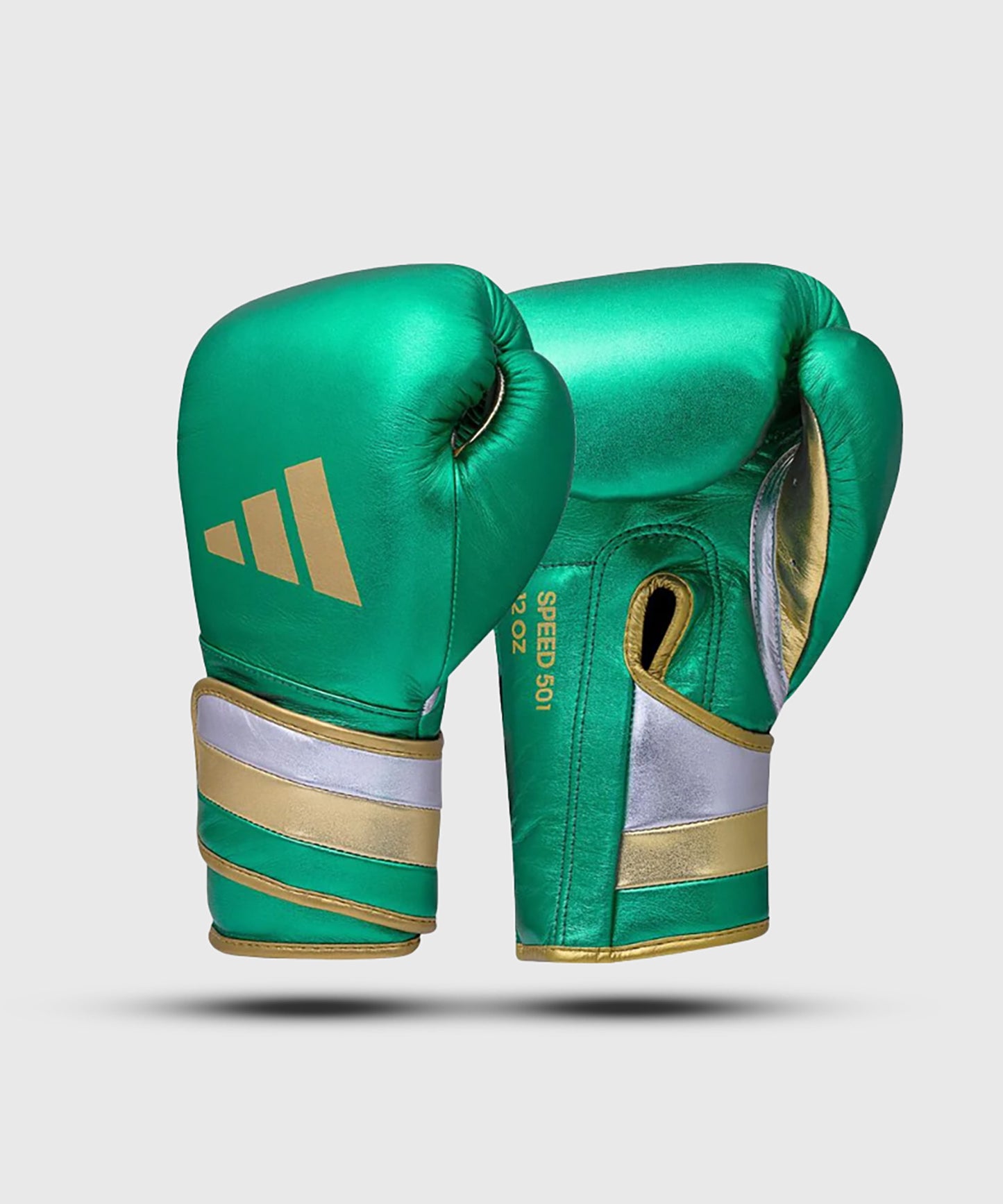 Gants de Boxe Adidas Speed 501 - Vert/Or