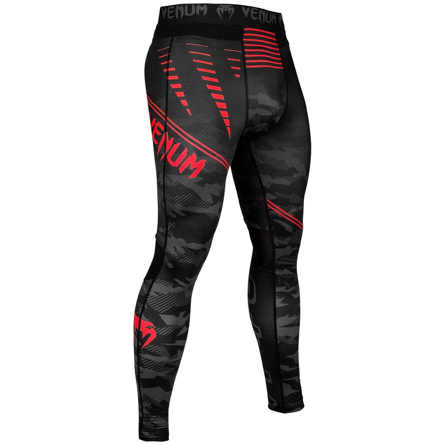 Venum Okinawa 2.0 Compression Pants - Black/Red
