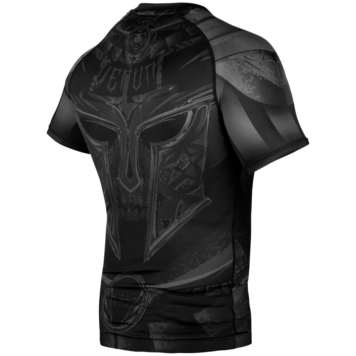 Rashguard Venum Gladiator 3.0 Short Sleeve - Black/Black - Exclusive