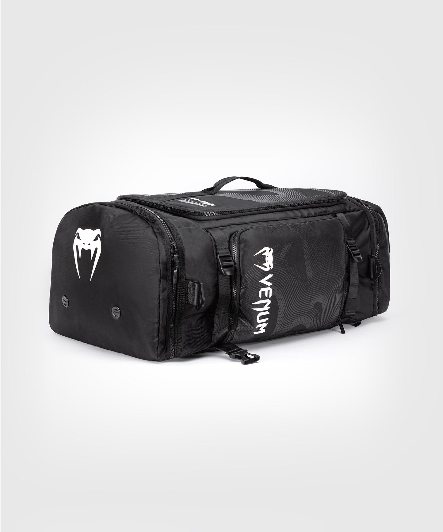 Venum Shockwave Bolsa Deportiva Convertible (48L) - Negro