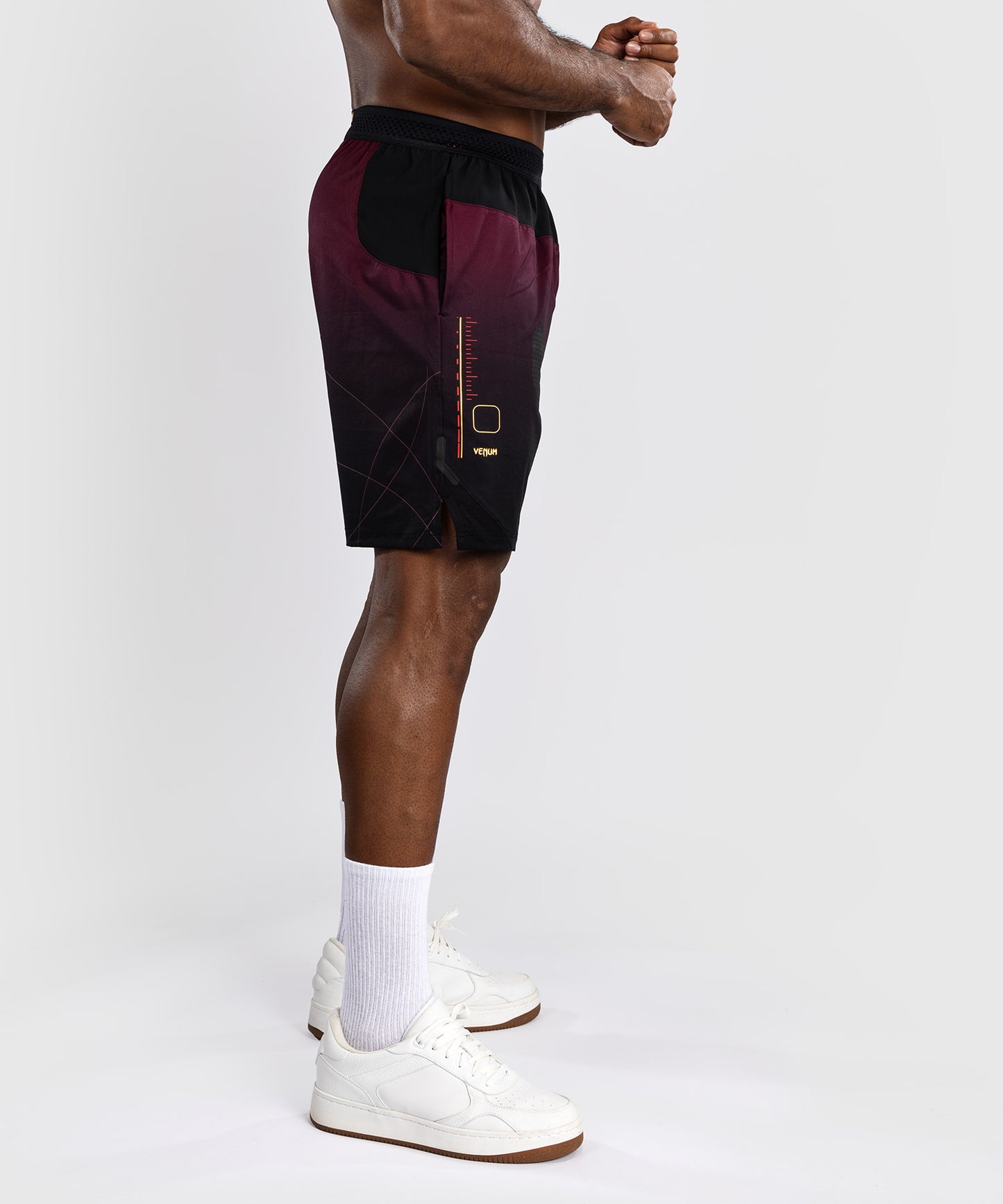 Venum Tactical XT training shorts - Black/Burgundy/Gold