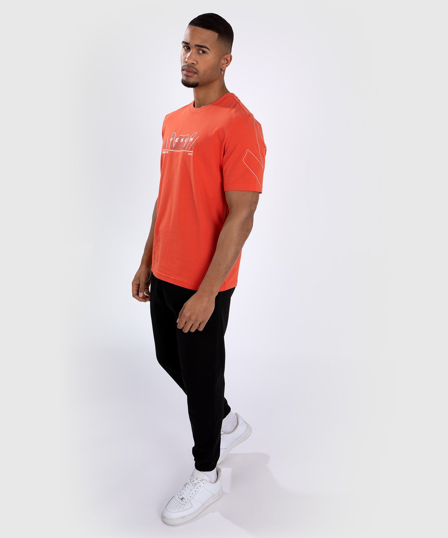 Venum Snake Print T-Shirt - Neonorange