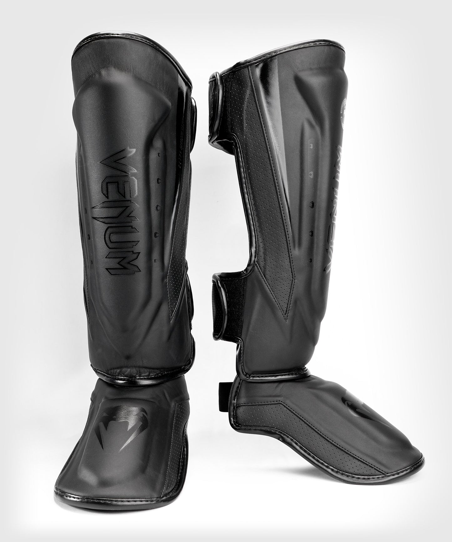 Protège-Tibias Venum Elite Evo - Noir/Noir