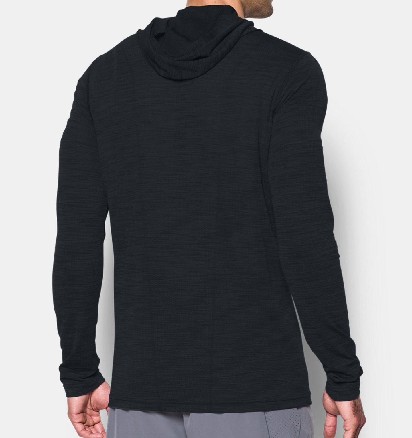 Sweatshirt à capuche Under Armour Threadborne Seamless Fleece - Noir
