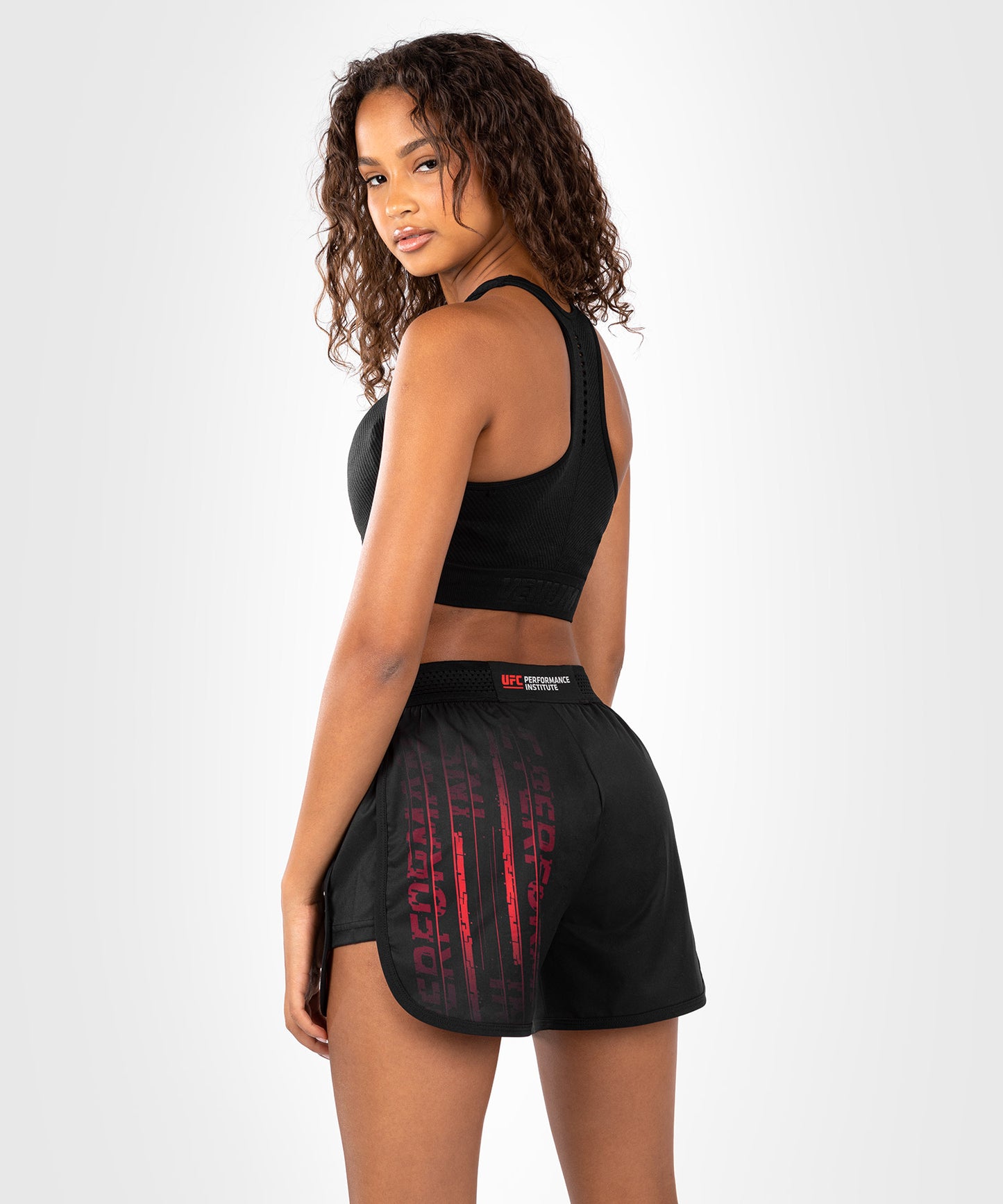 Women's UFC Performance Short Venum Performance Institute 2.0 - Black/Red