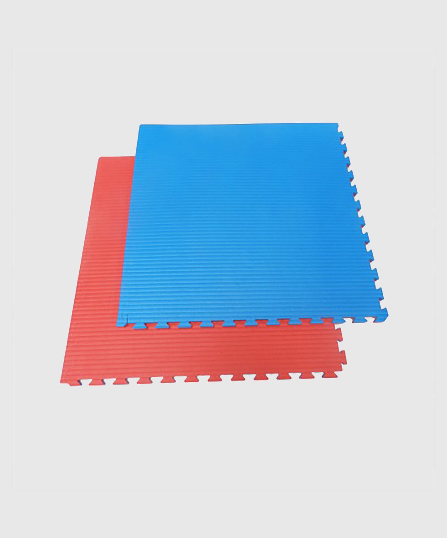 Tatami Puzzle 100x100x2cm (x10) - Red/Blue