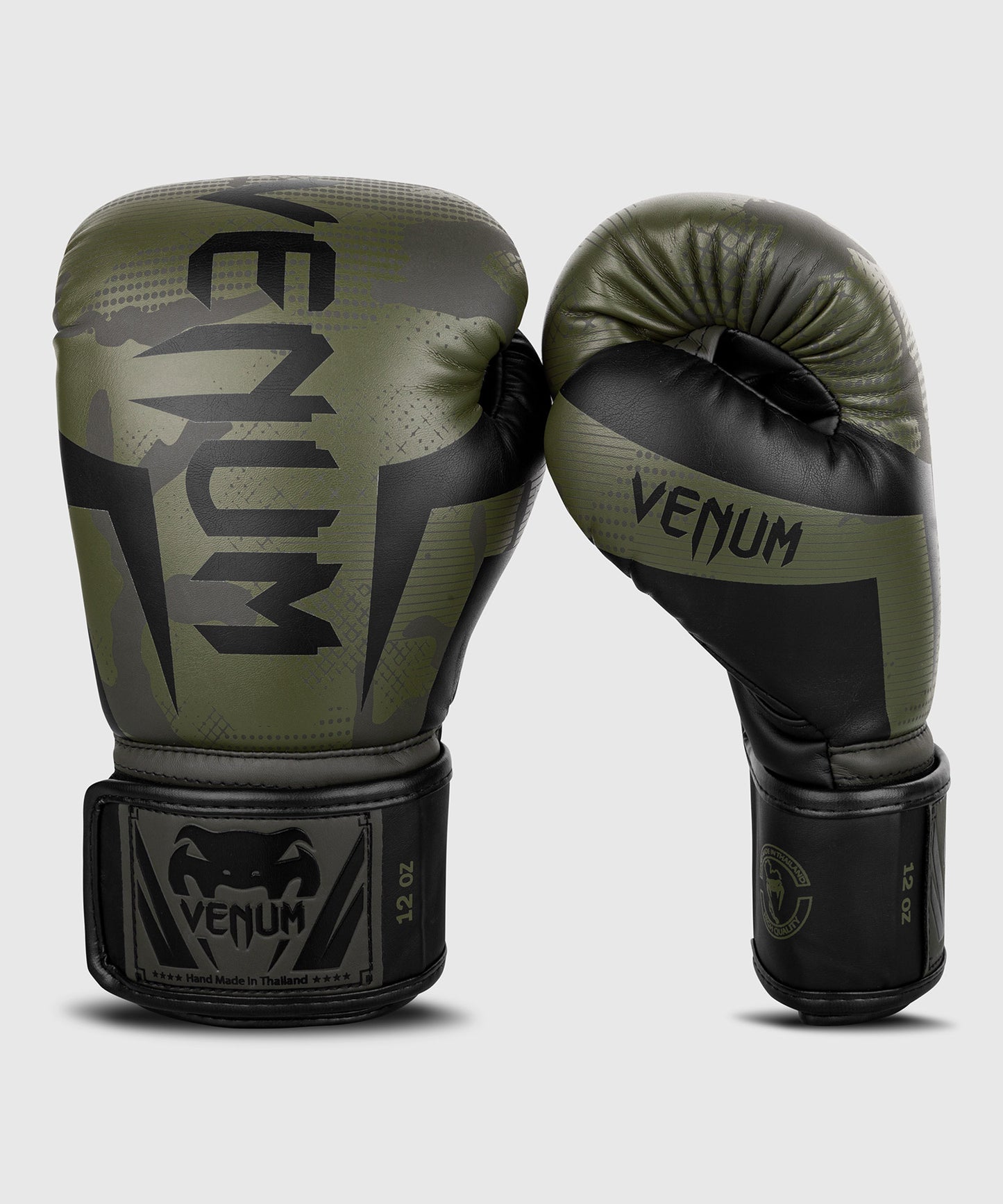 Gants de boxe Venum Elite – Kaki/Camo
