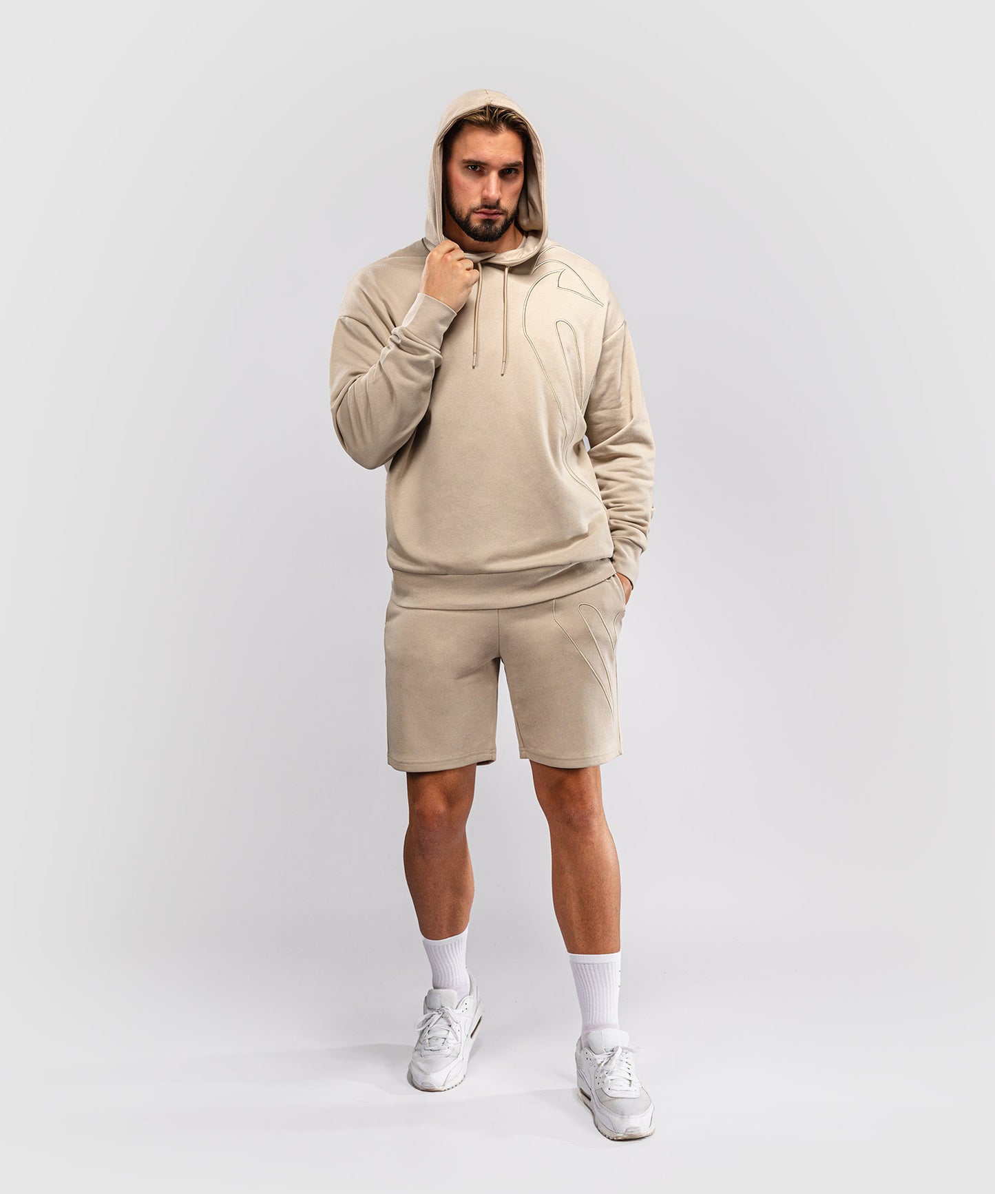 Sweat à capuche Venum Giant 3D – Beige