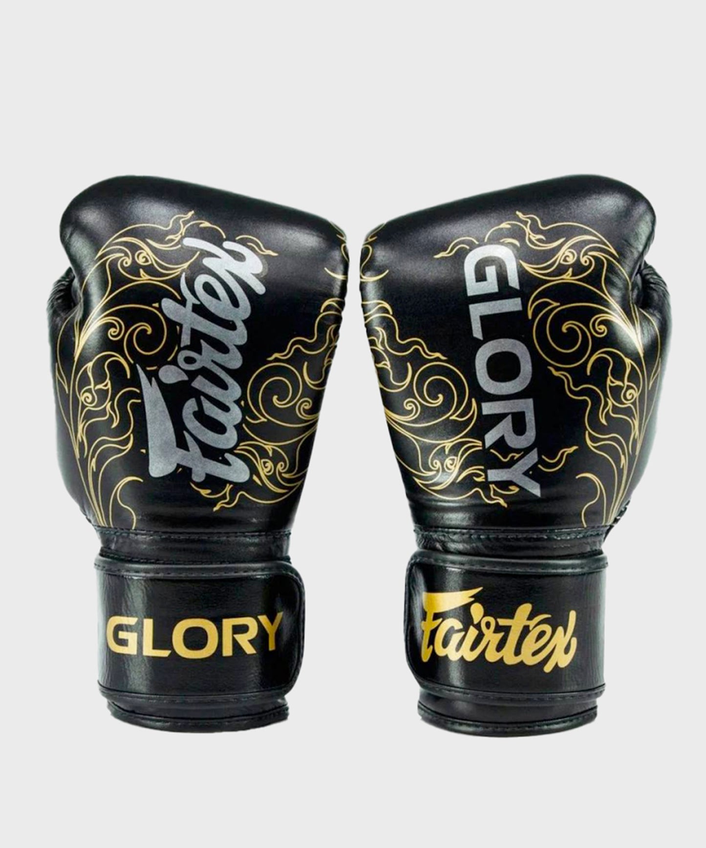 Fairtex X Glory Boxing Gloves - Black/Gold