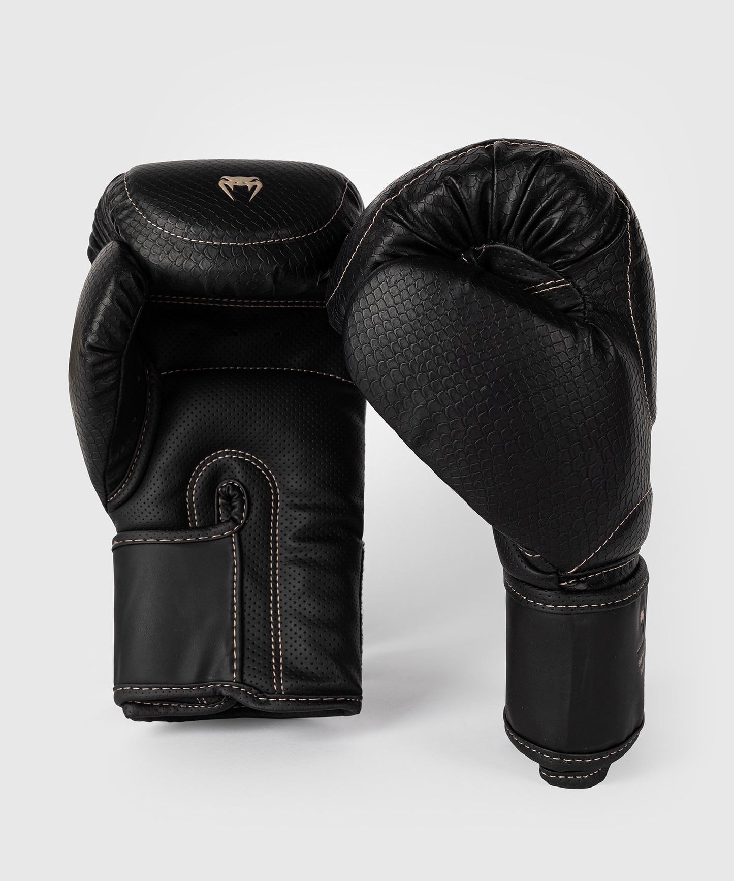 Venum Impact Evo Scales Boxing Gloves - Black
