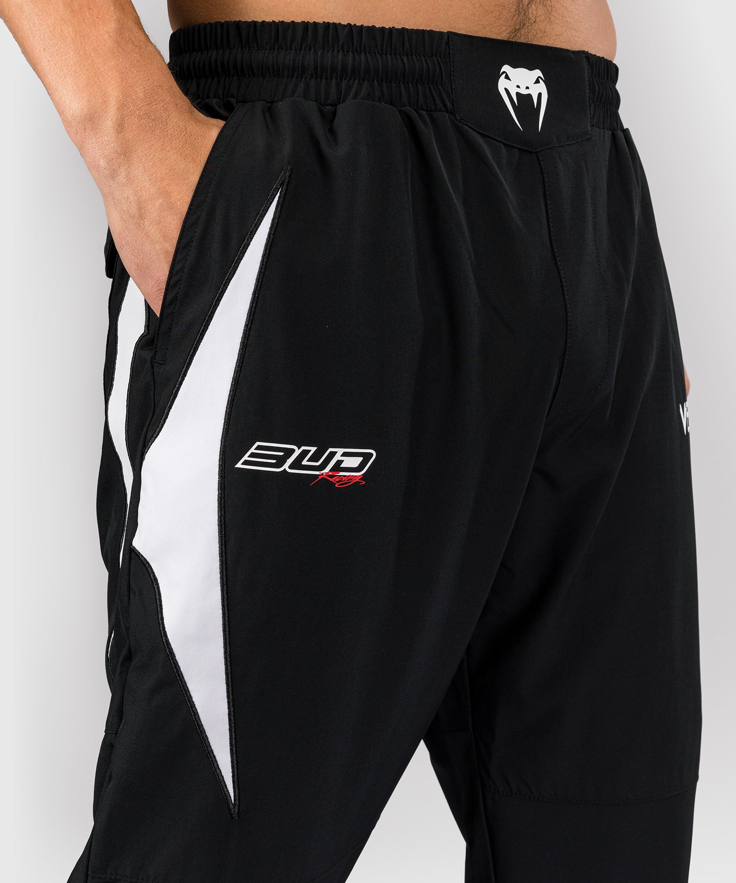 Men's Venum x Bud Racing Jogging Pants - Black/White/Lime