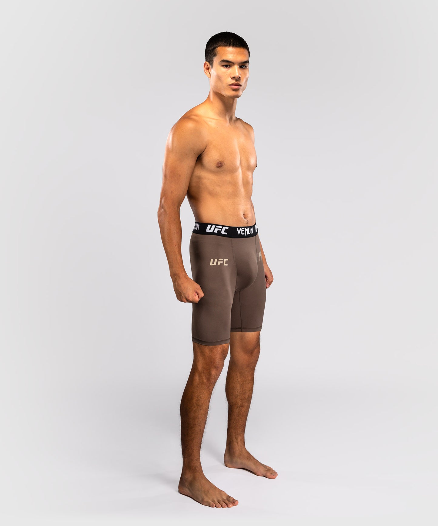 Venum UFC Unity by Venum Authentic Fight Week Men's Performance Vale Tudo Short - Brown