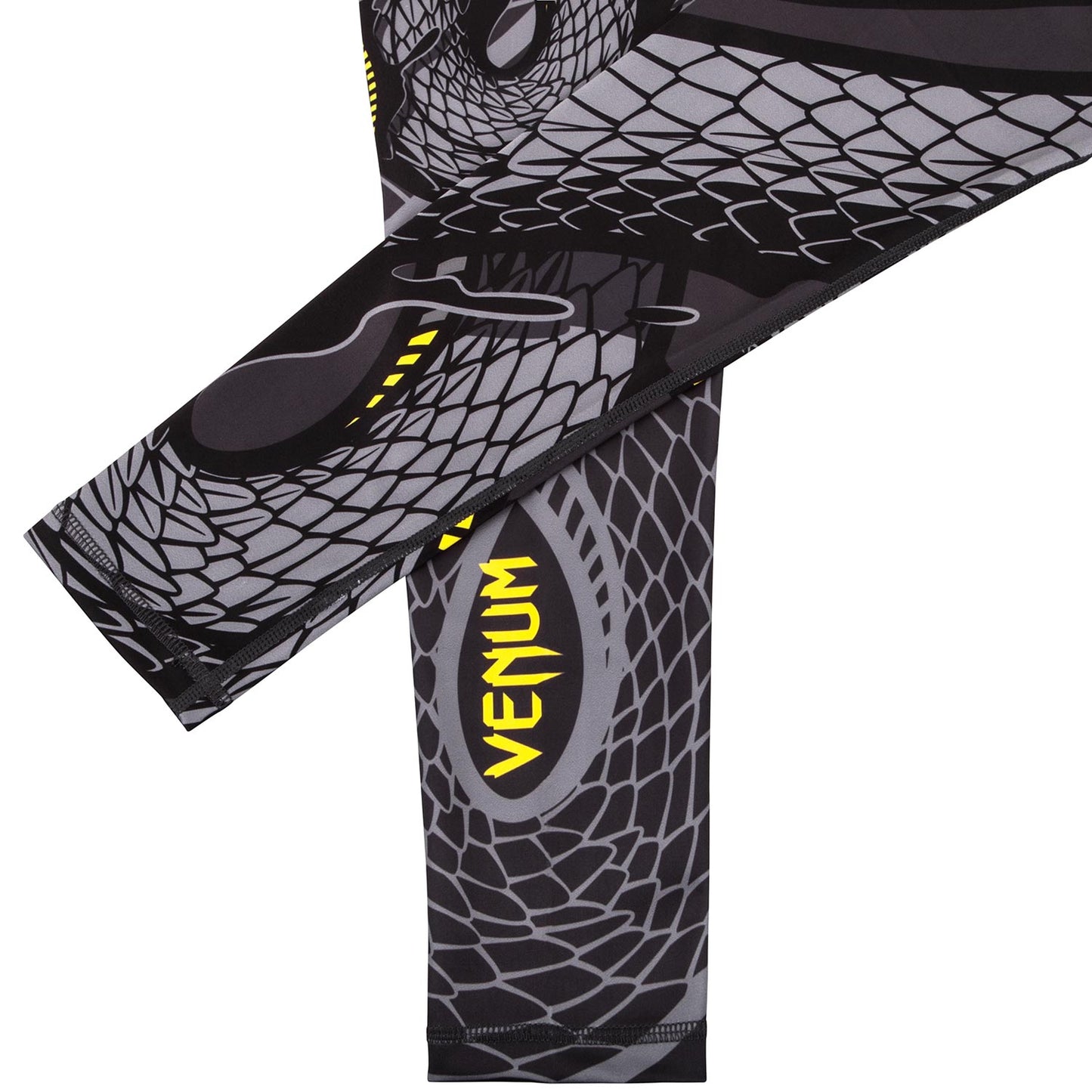 Venum Snaker Compression Tights - Black/Yellow
