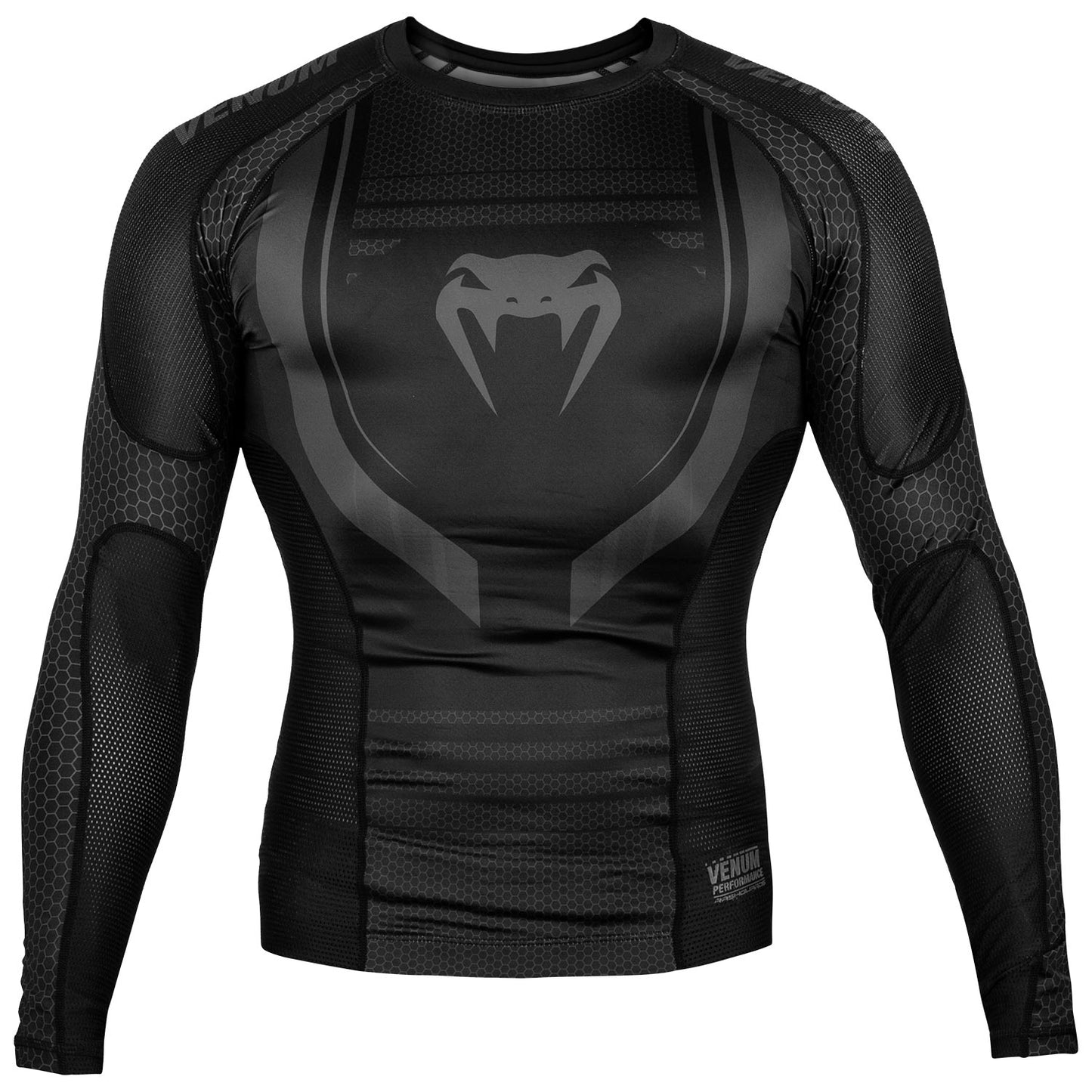 Venum Technical 2.0 Rashguard - Long Sleeves - Black/Black