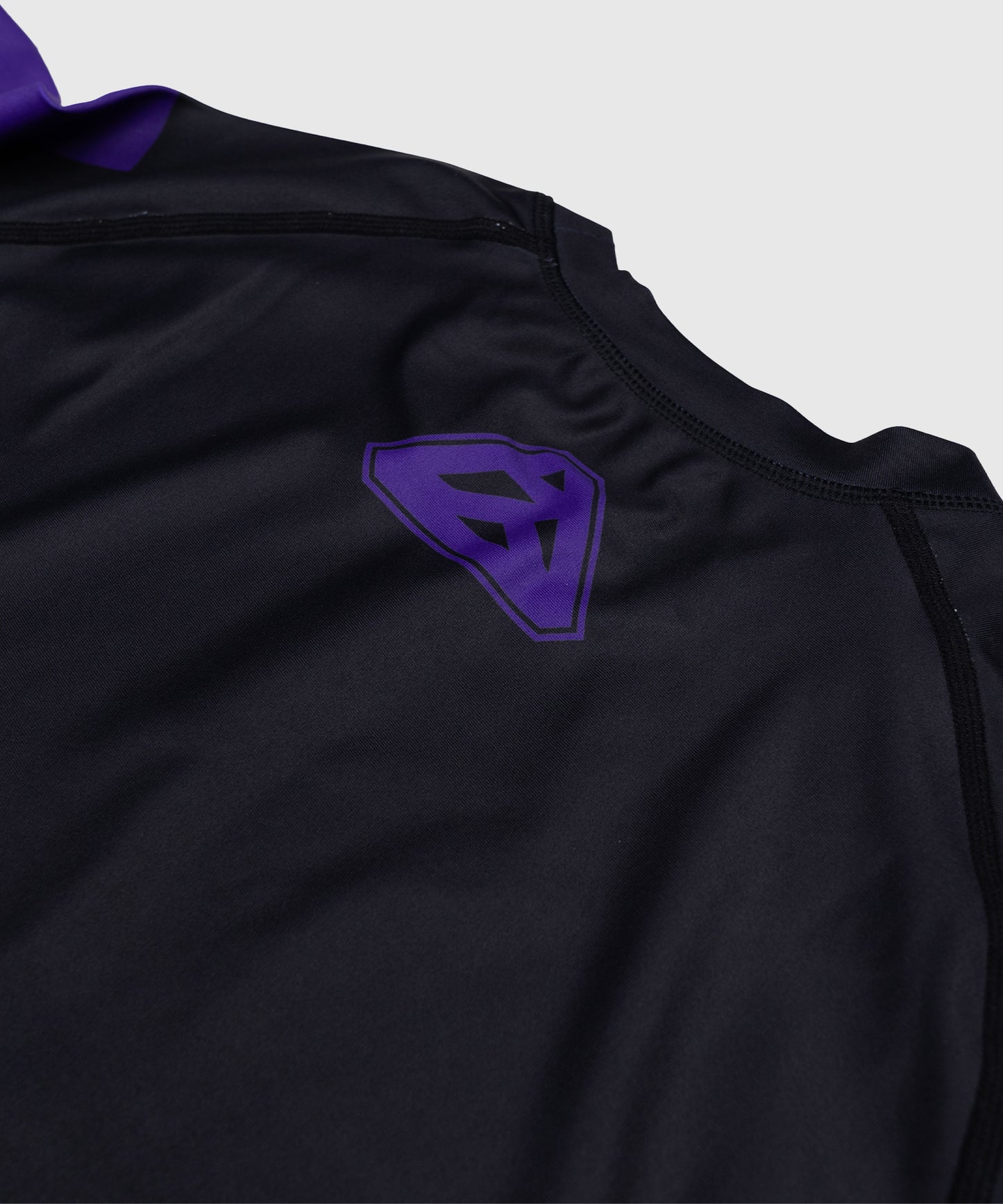 Rashguard Mit Kurzen Ärmeln Scramble Ranked -Violett