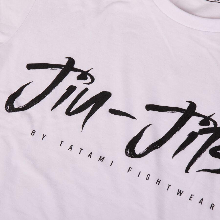 T-shirt Tatami Fightwear Jiu Jitsu Signature - Blanc