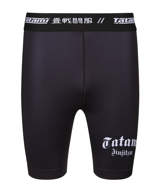 Short De Vale Tudo Tatami Fightwear Gothic - Noir