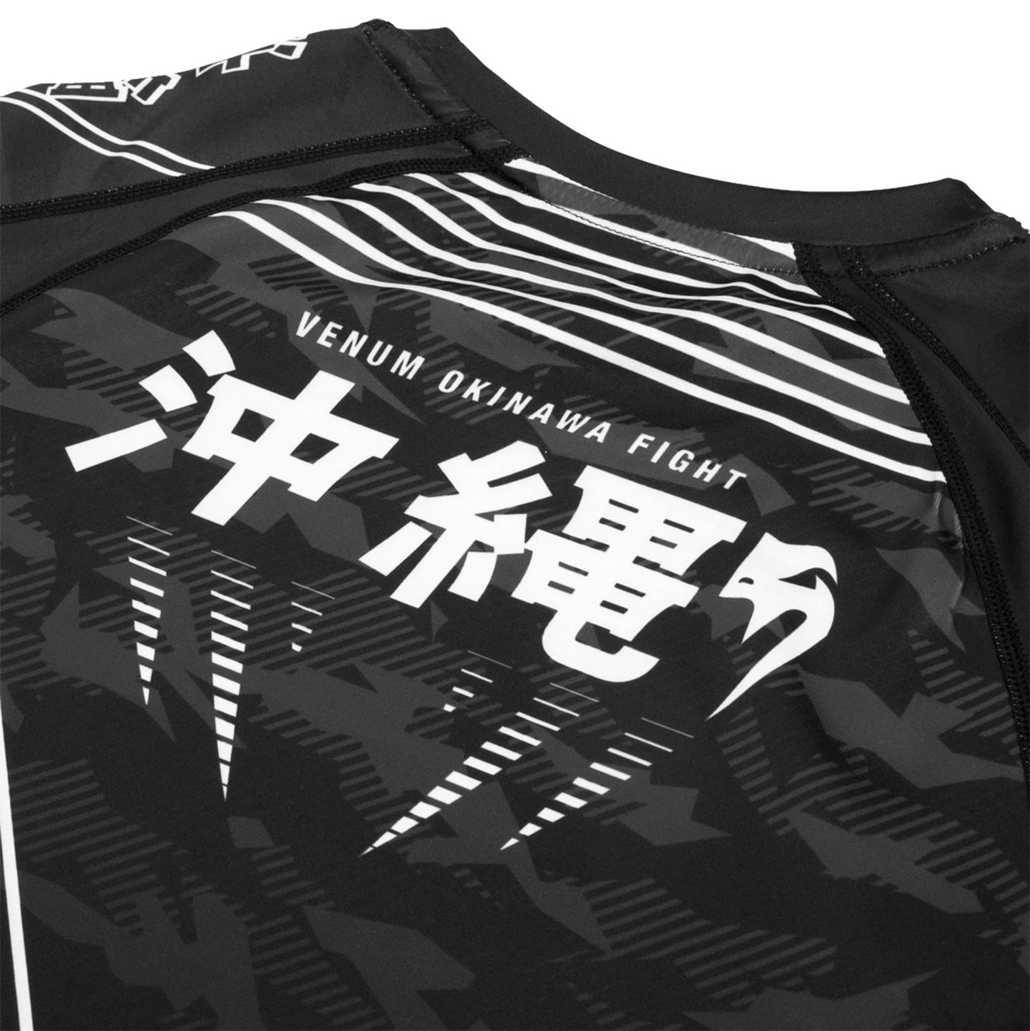 Rashguard Venum Okinawa 2.0 - Long Sleeve - Black/White