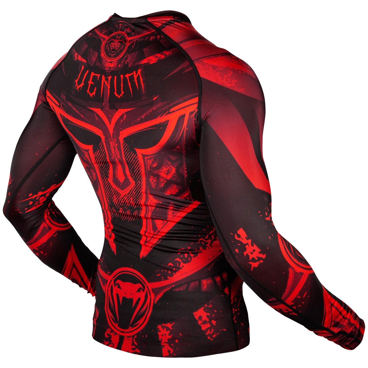 Rashguard Venum Gladiator 3.0 Red Devil - Manches longues
