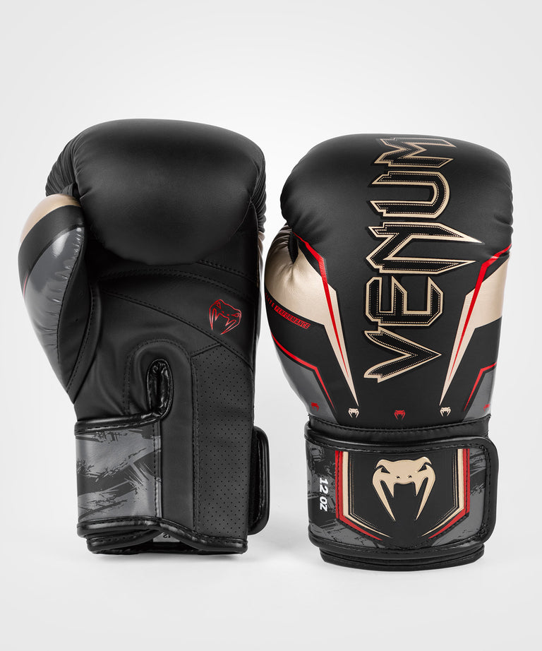 【新品未使用】VENUM ELITE EVO MONOGRAM ボクシング Venum Elite Evo Boxing Gloves - Black/Gold/Red – Dragon Bleu