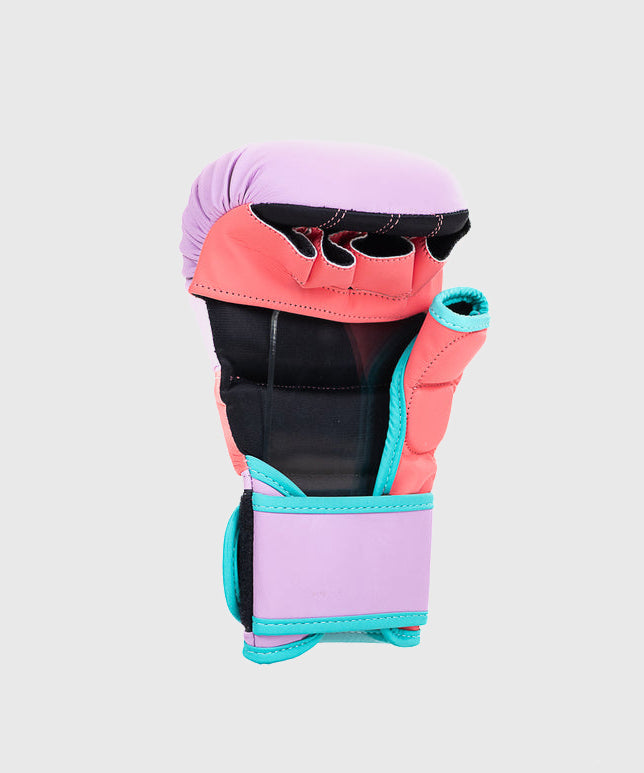 Metal Boxe The Shell MMA Sparring Gloves Post Cutting Treats - Pink